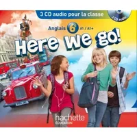 Here we go! anglais 6e - CD audio classe - Edition 2014