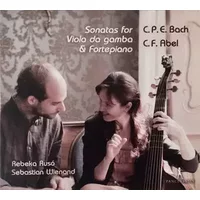 Sonatas For Viola Da Gamba & Fortepiano - Carl Philipp Emanuel Bach, Carl Friedrich Abel, Rebeka Ruso, Sebastian Wienand