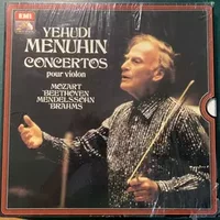 Concertos Pour Violon - Felix Mendelssohn-Bartholdy, Wolfgang Amadeus Mozart, Johannes Brahms, Yehudi Menuhin, Ludwig van Beethoven