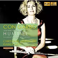 Hummel : Con Garbo, Sonates pour Flûte et Piano - Rainer Gepp, Christiane Meininger