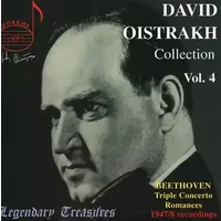 Collection Vol. 4 . Triple Concerto . Romances - Ludwig van Beethoven, David Oistrach