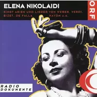 Singt Arien Und Lieder Von Weber, Verdi, Bizet, De Falla, Haydn U.A. - Elena Nikolaidi