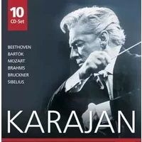 Karajan - Wolfgang Amadeus Mozart, Jean Sibelius, Herbert von Karajan, Béla Bartók, Johannes Brahms, Ludwig van Beethoven, Anton Bruckner
