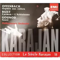 Karajan - Jacques Offenbach, Philharmonia Orchestra, Georges Bizet, Charles Gounod