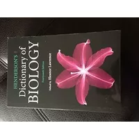 Henderson's Dictionary of Biology (14th Edition) - Eleanor Lawrence