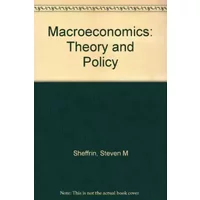 Macro-Economics: Theory and Policy/Pbn H92 - Steven M. Sheffrin, David A. Wilton, David M. Prescott