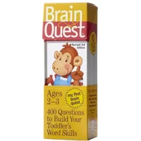 My First Brain Quest: 400 Questions to Build Your Toddler's Word Skill, Third Edition (Brain Quest) - Chris Welles Feder