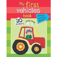 My First Sticker Poster: My First Vehicles Book
