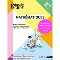 Réussir mon CRPE 2022 - Mathématiques écrit