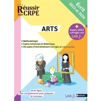 Réussir mon CRPE - Arts épreuve écrite d'application 2023