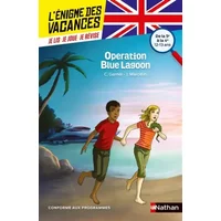 L'énigme des vacances - Operation Blue Lagoon - Un roman-jeu pour réviser les principales notions du programme - 5e vers 4e - 12/13 ans - Charlotte Ga