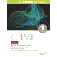 Chimie PCSI - 1ère année - Tout-en-un - Magali Giacino, Alain Jaubert, André Durupthy, Claude Mesnil, Jacques Estienne