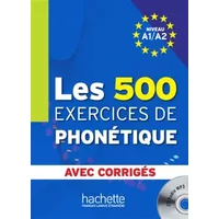 Les 500 exercices de phonétique : Niveau A1/A2 avec corrigés (1CD audio) - Roald Dahl