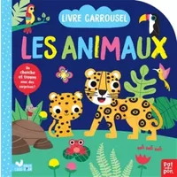 Les animaux - livre carrousel
