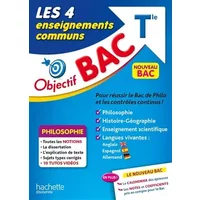 Objectif BAC Les 4 enseignements communs Terminale - Collectif