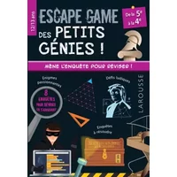 Escape game des petits génies 5e-4e - Olivier Lefebvre, Jean-Baptiste Civet