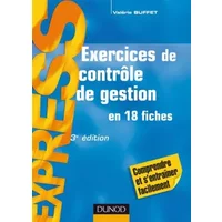 Exercices de contrôle de gestion - Valérie Buffet