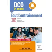 DCG 3e année - DCG 3-7-11 - Tout l'entraînement 2022/2023 (2022-2023)
