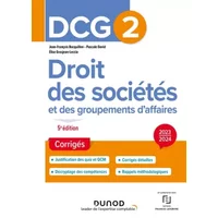 DCG 2 - Droit des sociétés et des groupements d'affaires