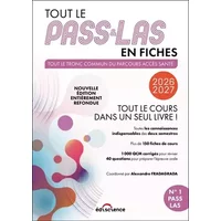 Tout le PASS & LAS en fiches 2026-2027: Tout le cours dans un seul livre ! - Alexandre Fradagrada, Arnaud Géa, Laurence Sebellin, Daniel Fredon, Simon Beaumont, Jérôme Carletto, Samir Cherrak, Romain Ferry, Édouard Fougere, Elise Marche, Michel MÉTROT