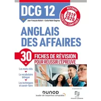 DCG 12 - Anglais des affaires - Fiches de révision