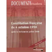 La constitution française du 4 octobre 1958 - Collectif