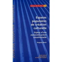 Espaces populaires de création culturelle: Enjeux d'une recherche-action situationnelle - Hugues Bazin