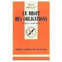 Droit Des Obligations - Jacques Dupichot