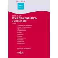 Petit traité d'argumentation judiciaire - François Martineau