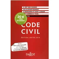 Code civil : Edition limitée - Dalloz