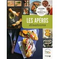 Les apéros dinatoires: 10 leçons pour 100 recettes réussies - Collectif