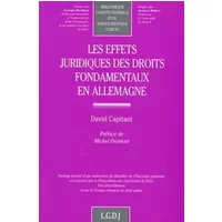 Effets juridiques en Allemagne, droits fondamentaux - Capitant d.