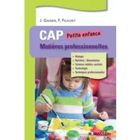 Matières professionnelles : CAP Petite enfance