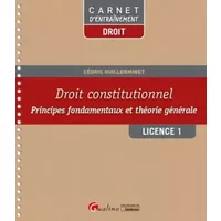 Carnet d'entraînement - Principes fondamentaux et - Cedric Guillerminet