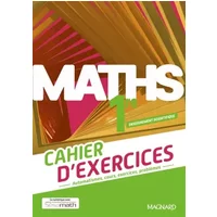 Maths 1re Enseignement scientifique (2022) - Cahier d'exercices - Sandrine Baglieri, Delphine Bau, François Guiader, Didier Krieger, Paul MILAN, Mathieu Pradel