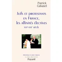 Juifs et Protestants en France : Les Affinités électives : XVIe-XXIe siècle - Patrick Cabanel