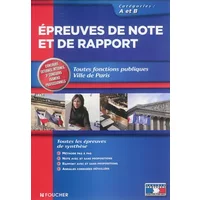 Epreuves de note et de rapport Toutes fonctions publiques catégories A et B - Brigitte Le Page