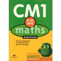 Chouette Entraînement : Maths, du CM1 au CM2 - 9-10 ans (+ corrigés) - Chouette Entraînement Hatier