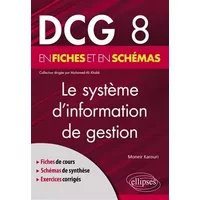DCG 8 - Le système d'information de gestion en fiches et en schémas - Moneir Karouri