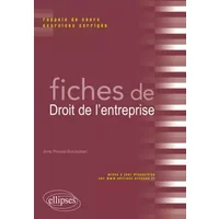 Fiches de Droit de l'Entreprise - Anne Prevost-Bucchianeri