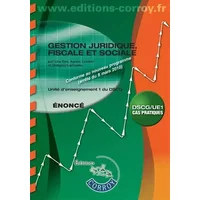 Gestion juridique, fiscale et sociale UE 1 du DSCG: Enoncé - Léa Got, Agnès Lieutier, Grégory Lachaise