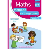 Mathématiques CE1 Méthode de Singapour, fichier de l'élève 1 Édition 2017 - Monica Neagoy, Agnès Szikora, Evelyne Touchard