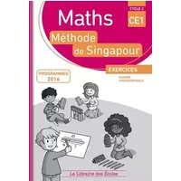 MATHS SINGAPOUR CE1 - EXERCICES - FICHIER PHOTOCOPIABLE - MONICA NEAGOY, NATHALIE NAKATANI, EVELYNE TOUCHARD, AGNÈS SZIKORA, Jean-Michel Jamet