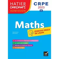 Mathématiques - CRPE 2023 - Epreuve orale d'admission - Michel Mante, Roland Charnay