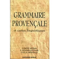 Grammaire provençale et cartes linguistiques - Comitat Sestian d'Estudis Occitans, Bernard Moulin, Guy Martin