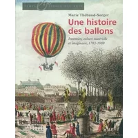 Une histoire des ballons : Invention, culture matérielle et imaginaire, 1783-1909 - Marie Thébaud-Sorger