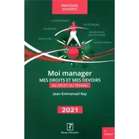 Moi manager 2021: Mes droits et mes devoirs en droit du travail 2021 - Jean-Emmanuel Ray