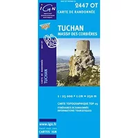 Tuchan, Massif des Corbières : 1/25 000