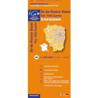 Ile-de-France Ouest Paris et petite couronne dép (721199) - ign