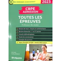 CRPE – Admission – Toutes les épreuves (Concours 2023) - Michèle Guilleminot